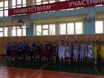 Баскетбольный турнир, посвященный Дню Победы.