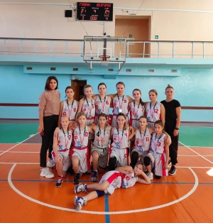 Второе место на Первенстве Белгородской области по баскетболу